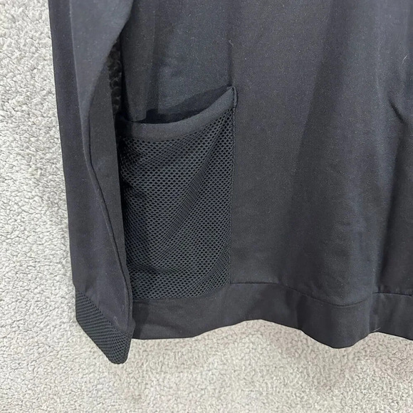 Fabletics lightweight 1/4 zip pullover sweatshirt women XS black pockets running - Picture 7 of 9